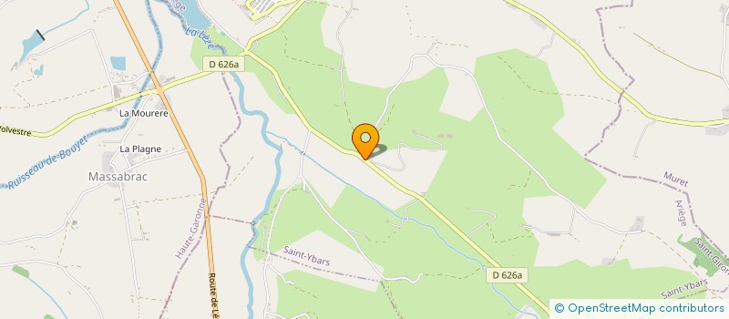 localisation de l'entreprise SARL DE FANTILHOU à SAINT-YBARS