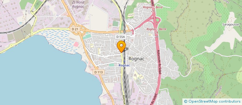 localisation de l'entreprise SARL DE GABBIA  ROGNAC