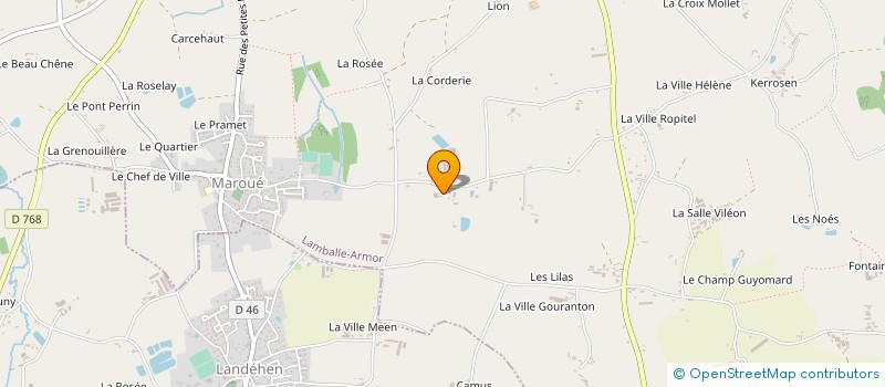 localisation de l'entreprise SARL DE GAUTREL à LAMBALLE-ARMOR