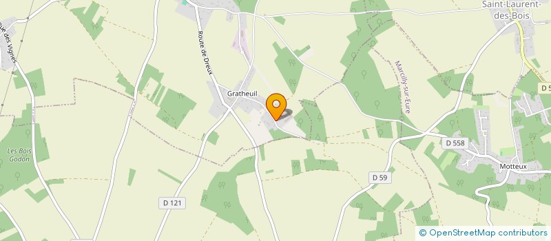 localisation de l'entreprise SARL DE GRATHEUIL à LIGNEROLLES