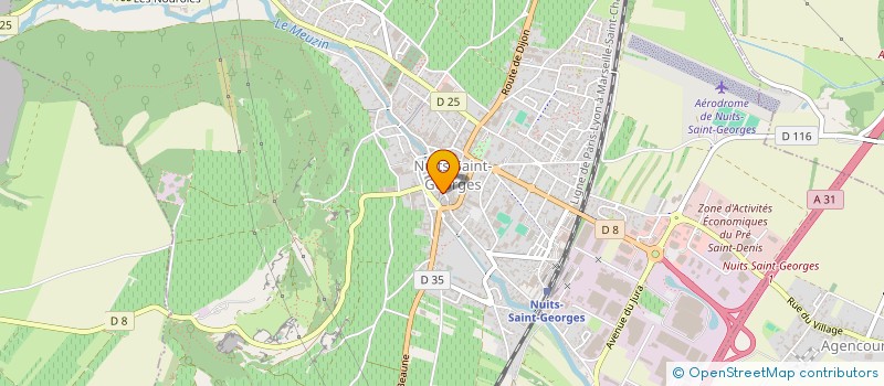 localisation de l'entreprise SARL DE JOUVENCE  COMBLANCHIEN