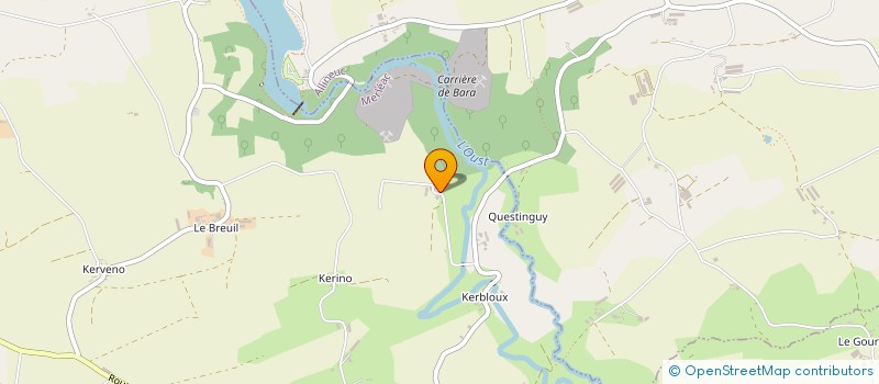 localisation de l'entreprise SARL DE KERDONI à MERLEAC