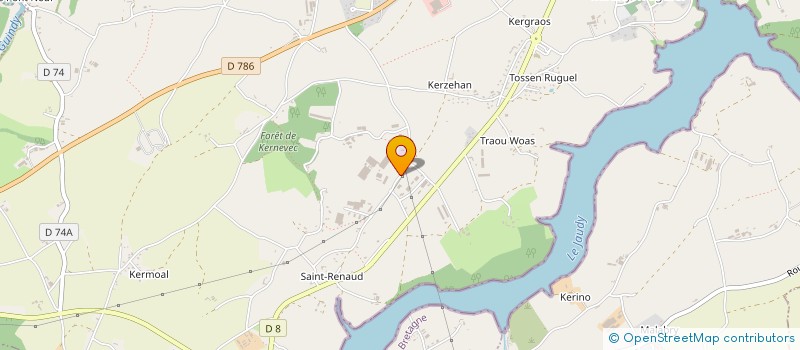 localisation de l'entreprise SARL DE KERJEAN à MINIHY-TREGUIER