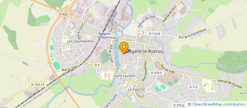 localisation de l'entreprise SARL DE L'AMITIE à NOGENT-LE-ROTROU