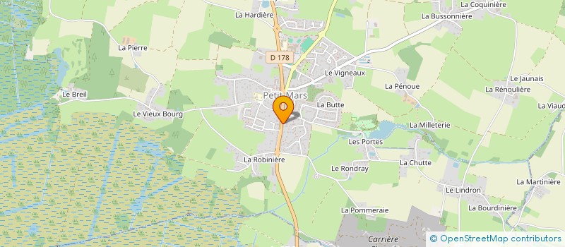 localisation de l'entreprise SARL DE L'ARDRE  PETIT-MARS