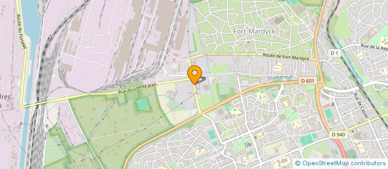 localisation de l'entreprise SARL DE L' AUBRIERE  GRANDE-SYNTHE