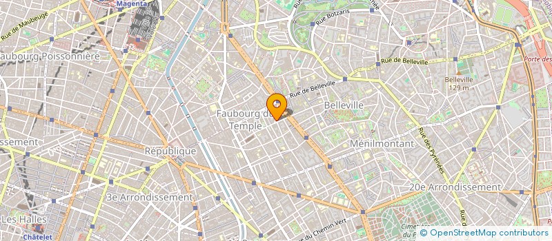 localisation de l'entreprise SARL DE L AVENIR à PARIS
