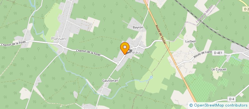 localisation de l'entreprise SARL DE L'AVENIR à LESPARRE-MEDOC