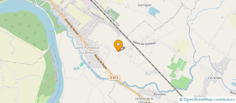 localisation de l'entreprise SARL DE L'ENCLOS à SAINT-PARDOUX-DU-BREUIL