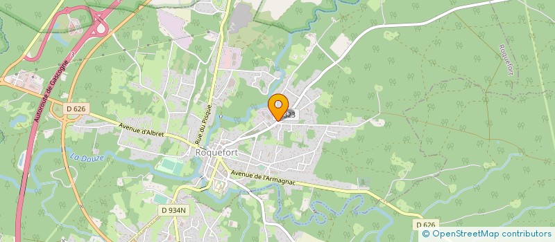 localisation de l'entreprise SARL DE L'ESTAMPON  ROQUEFORT