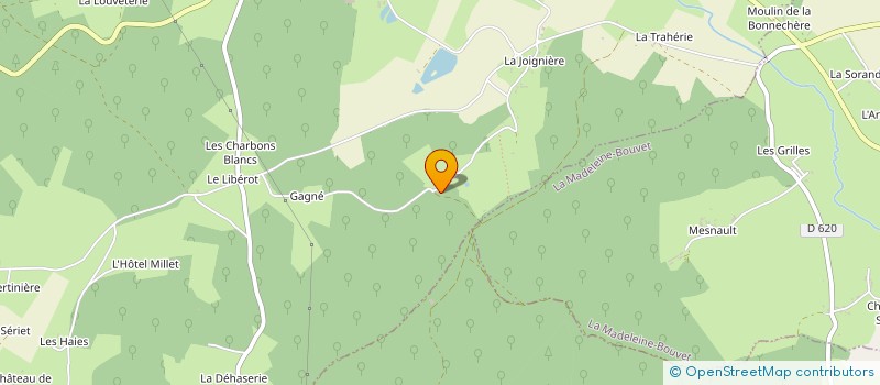 localisation de l'entreprise SARL DE L'HUISNE à SABLONS-SUR-HUISNE