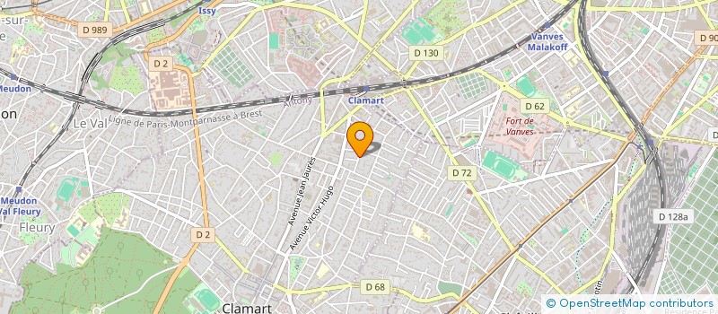 localisation de l'entreprise SARL DE L'ILE DE MONTIGNY à CLAMART