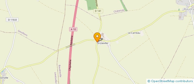 localisation de l'entreprise SARL DE L ORME à BAUDREVILLE