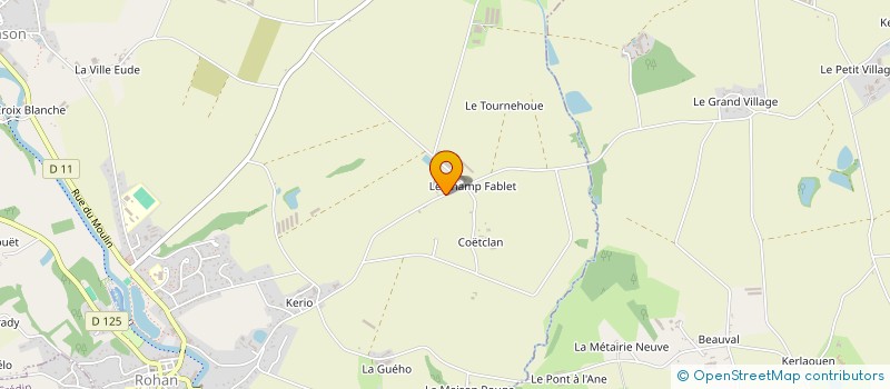 localisation de l'entreprise SARL DE L'OUST à ROHAN