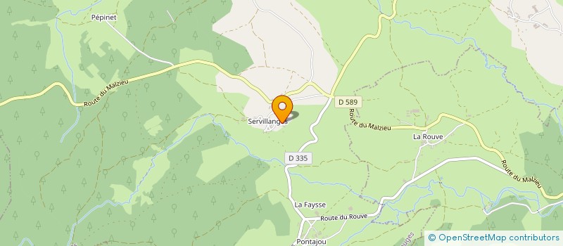 localisation de l'entreprise SARL DE LA BESSEYRE  LA BESSEYRE-SAINT-MARY