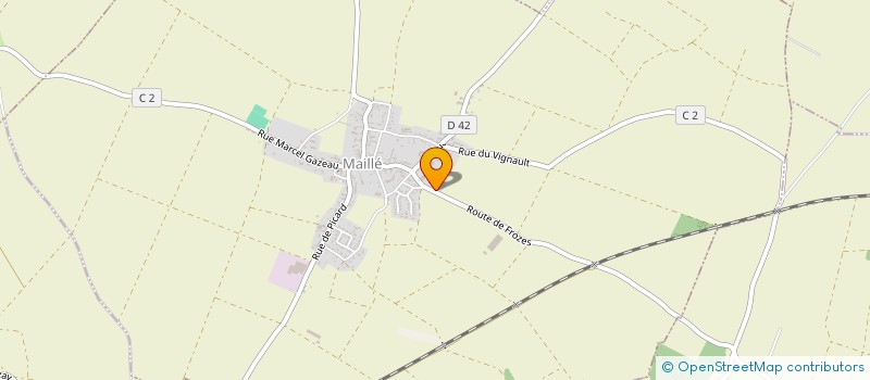 localisation de l'entreprise SARL DE LA BEUZES  MAILLE