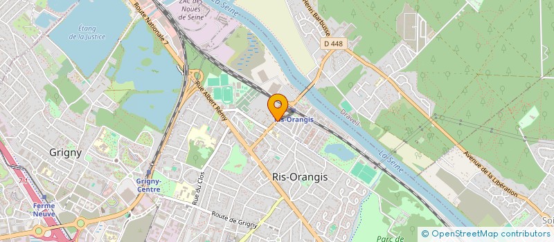 localisation de l'entreprise SARL DE LA BONTE  RIS-ORANGIS
