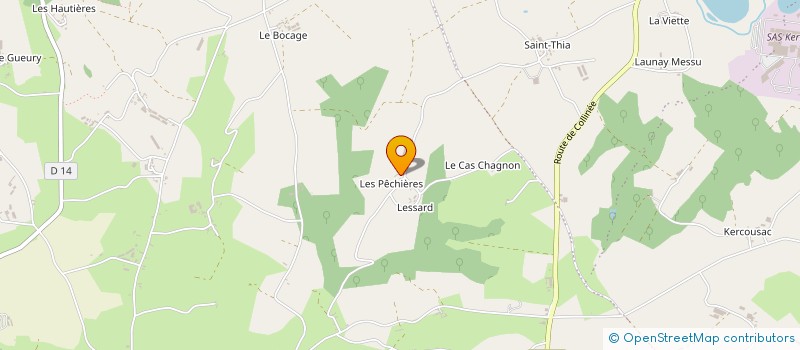 localisation de l'entreprise SARL DE LA BOSSE à LE MENE