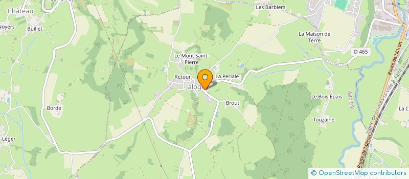 localisation de l'entreprise SARL DE LA CHASSAGNE à CHERIZET