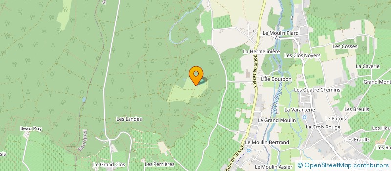localisation de l'entreprise SARL DE LA COUDRAYE à BOURGUEIL