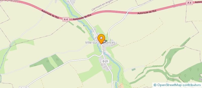 localisation de l'entreprise SARL DE LA COUSANCE à VILLE-SUR-COUSANCES