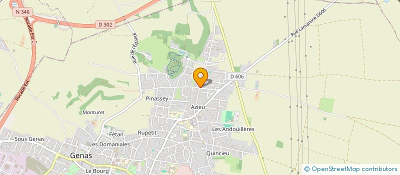 localisation de l'entreprise SARL DE LA CROIX D'AZIEU à GENAS