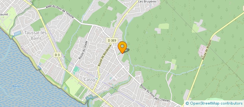 localisation de l'entreprise SARL DE LA DAME BLANCHE  LANTON