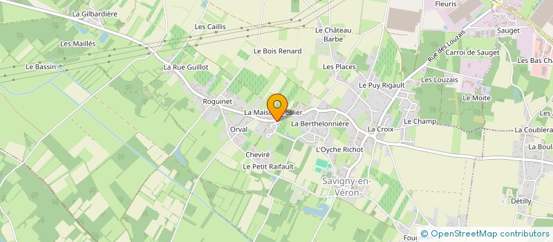 localisation de l'entreprise SARL DE LA DEVINIERE à AVOINE