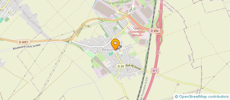 localisation de l'entreprise SARL DE LA FERME DE LA BRASSERIE à HENIN-BEAUMONT