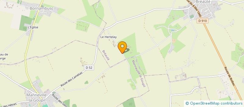 localisation de l'entreprise SARL DE LA FERME DU PERE CAUCHOIS  BREAUTE