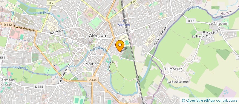 localisation de l'entreprise SARL DE LA FUIE DES VIGNES à ALENCON