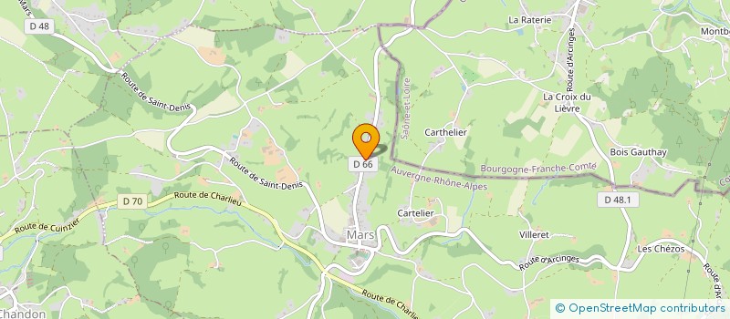 localisation de l'entreprise SARL DE LA GONNE  MARS