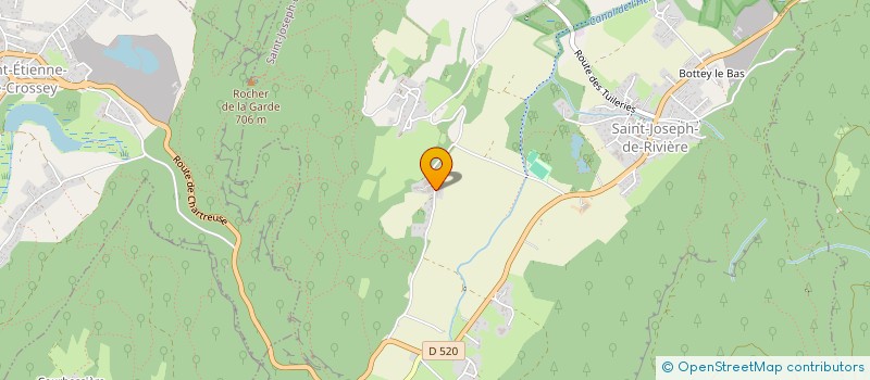 localisation de l'entreprise SARL DE LA GRANDE SURE  SAINT-JOSEPH-DE-RIVIERE