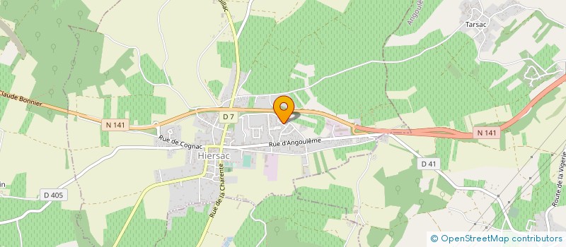 localisation de l'entreprise SARL DE LA GROIE à MOULIDARS