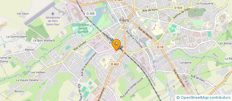 localisation de l'entreprise SARL DE LA HARPE à FLERS