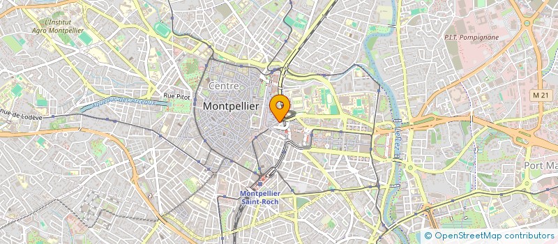 localisation de l'entreprise SARL DE LA MARQUEROSE à MONTPELLIER