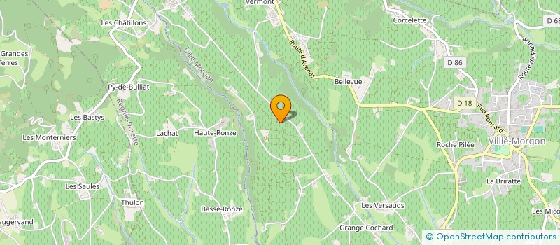 localisation de l'entreprise SARL DE LA MORCILLE à VILLIE MORGON