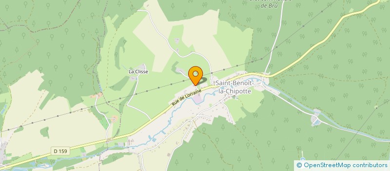 localisation de l'entreprise SARL DE LA MOTROSSE  SAINT-BENOIT-LA-CHIPOTTE