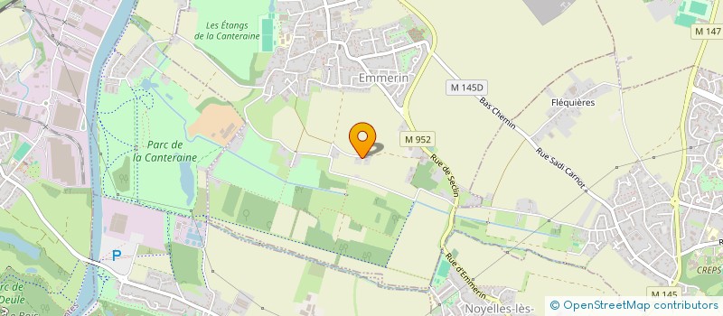 localisation de l'entreprise SARL DE LA NAPPE  EMMERIN