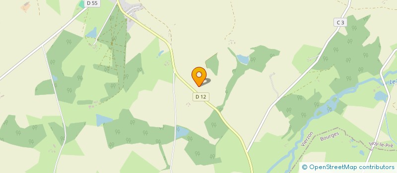 localisation de l'entreprise SARL DE LA NERE  IVOY-LE-PRE