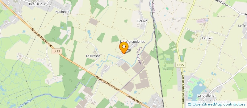 localisation de l'entreprise SARL DE LA NOE  VILLENEUVE-EN-RETZ