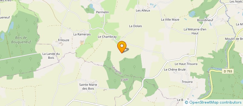 localisation de l'entreprise SARL DE LA NOE FONTAINE  TREDIAS