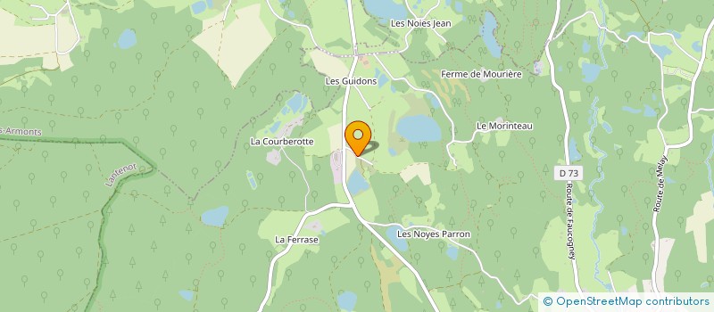 localisation de l'entreprise SARL DE LA PATTE D'OIE  MELISEY