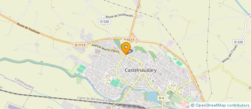 localisation de l'entreprise SARL DE LA PAZ à CASTELNAUDARY
