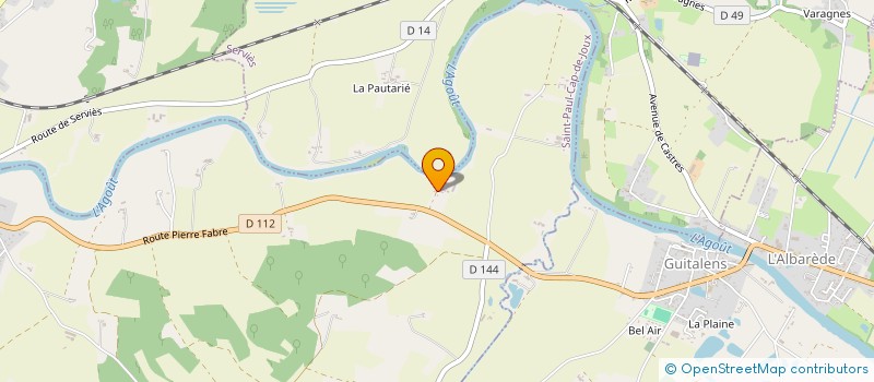 localisation de l'entreprise SARL DE LA PERCHE à SERVIES