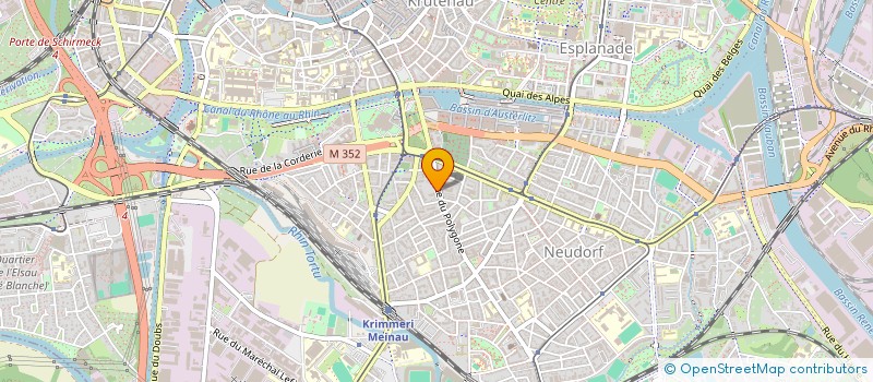 localisation de l'entreprise SARL DE LA PLAINE D ALSACE à STRASBOURG