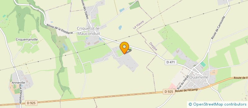 localisation de l'entreprise SARL DE LA PLAINE DU MOULIN DE MAUCONDUIT à CRIQUETOT-LE-MAUCONDUIT