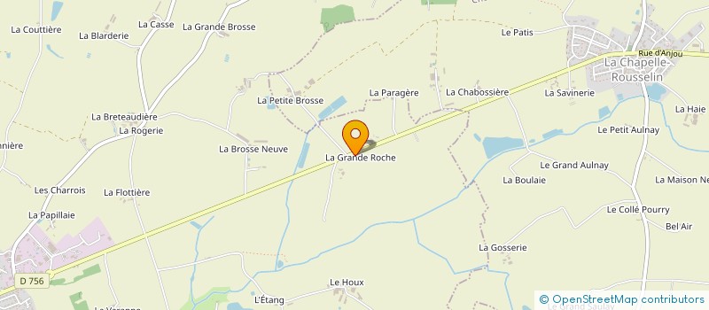 localisation de l'entreprise SARL DE LA PLUME à BEAUPREAU-EN-MAUGES