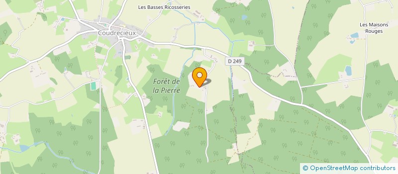 localisation de l'entreprise SARL DE LA PLUME à BOULOIRE