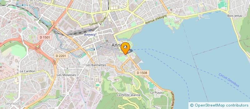 localisation de l'entreprise SARL DE LA PROVIDENCE à ANNECY